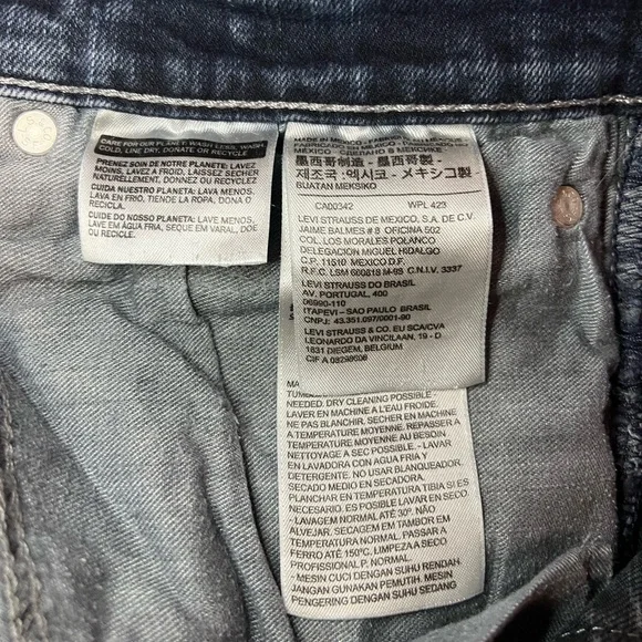 Men Levi’s 559 Relaxed Jeans 31x32 - Picture 4 of 4